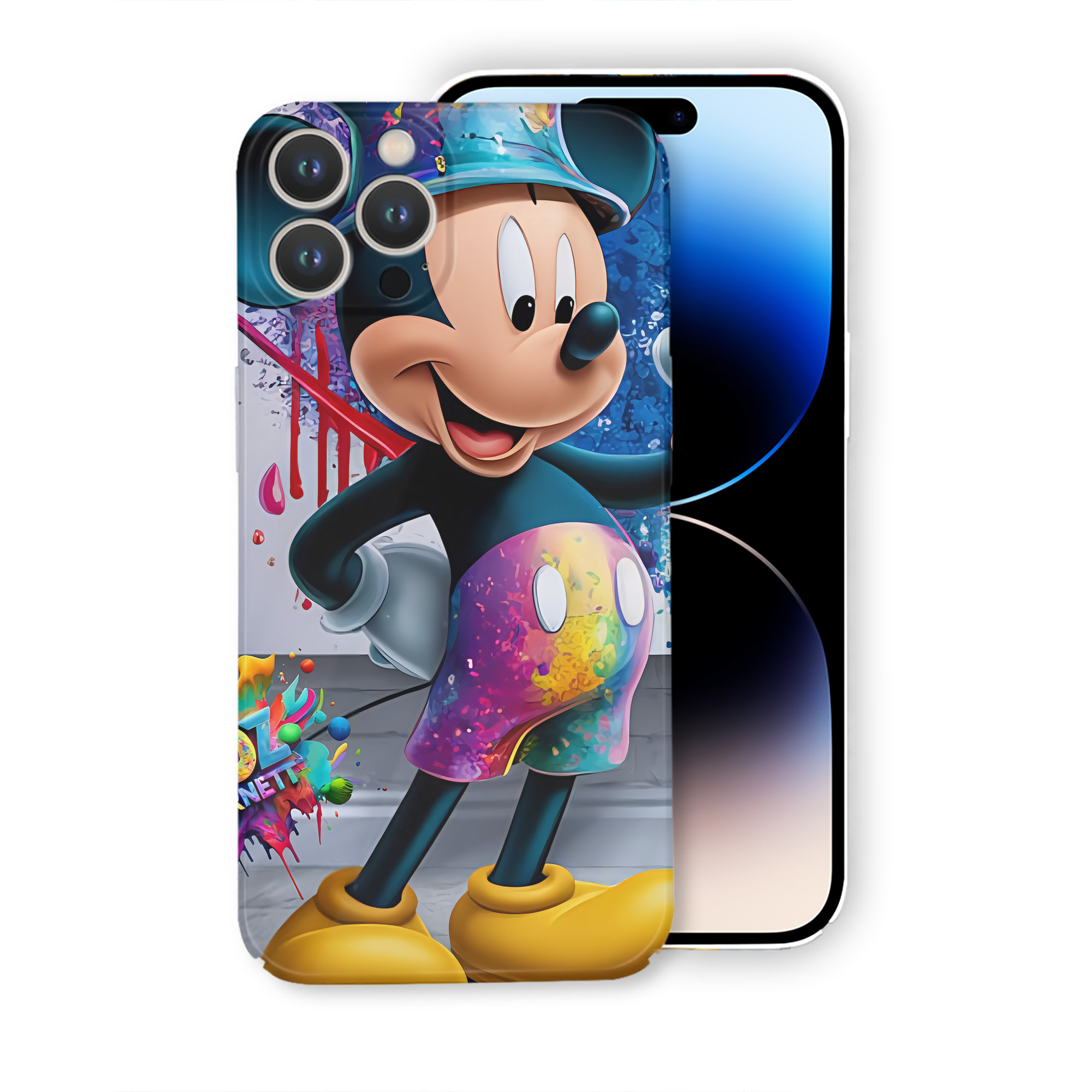 （画像用） ミッキーマウス Mickey Mouse 【iPhone 14シリーズ対応】ハードケース